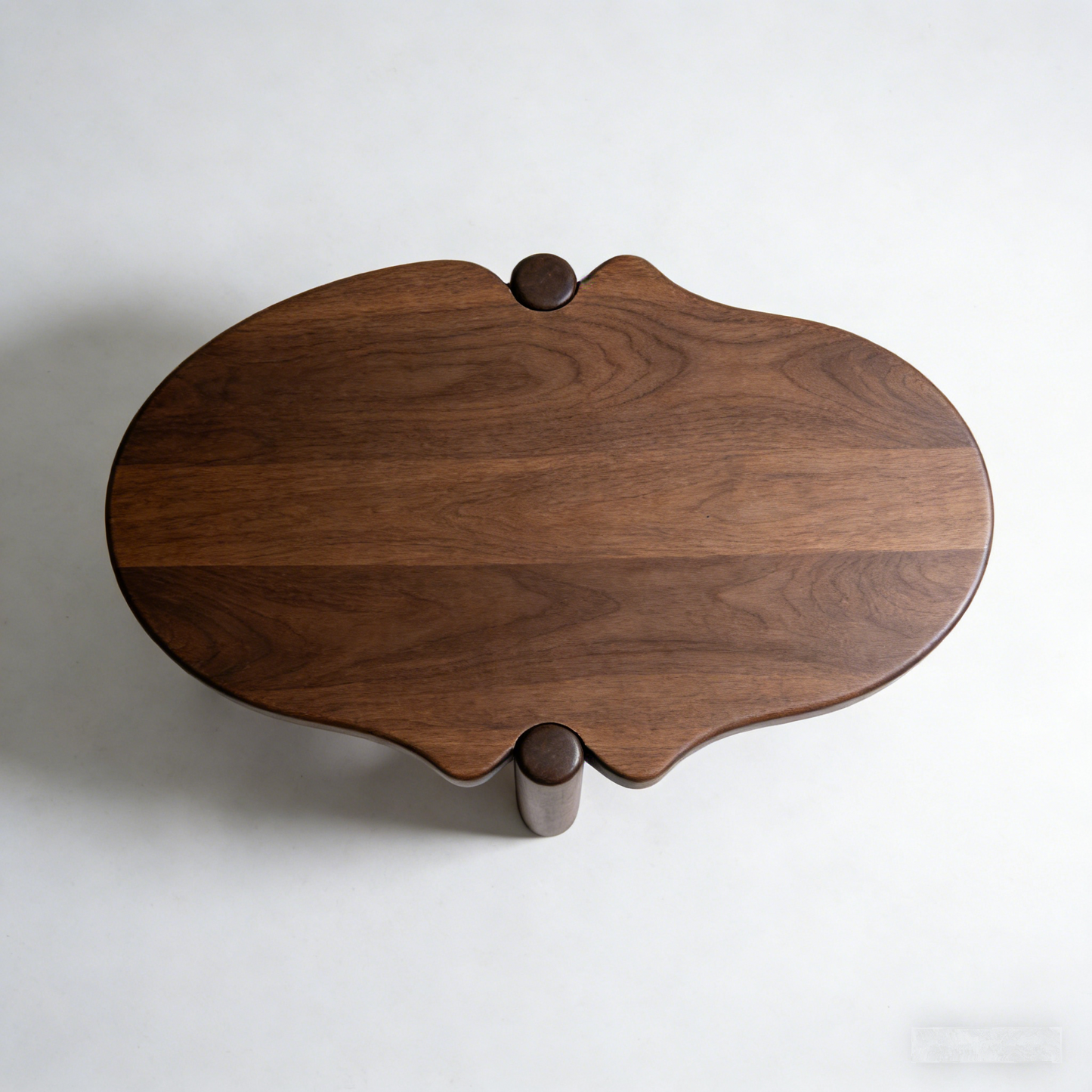 OrganicFlow Walnut Coffee Table