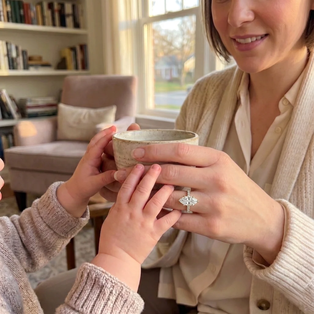 🎁 90% OFF TODAY: Yellow Gold Marquise-Cut Diamond Ring — Stop Saving Your Radiance for "Someday" — Own the Luxury You Deserve, Right Now 🎁